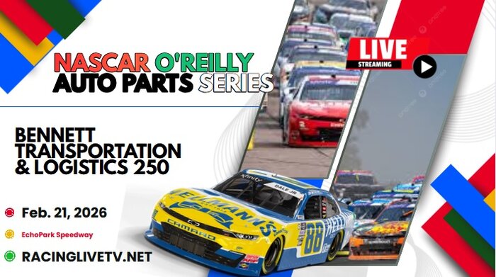 >>Bennett 250<< NASCAR O Reilly Series Live Stream 2026