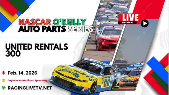 >>United Rentals 300<< NASCAR O Reilly Series Live Stream 2026