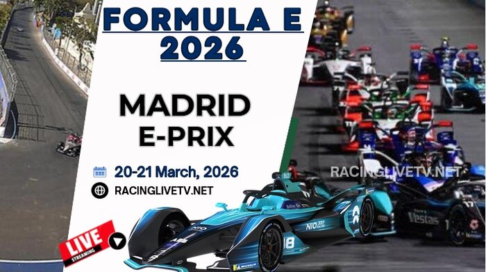 (Live) Madrid E-Prix Race Stream 2026 | Formula E