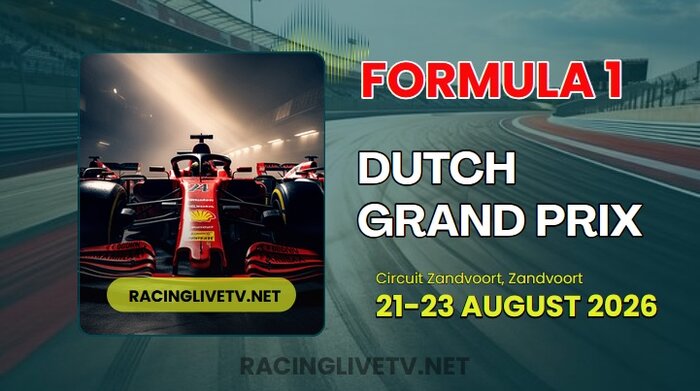 Formula 1 Netherlands GP Live Stream TV Broadcast Schedule Replay