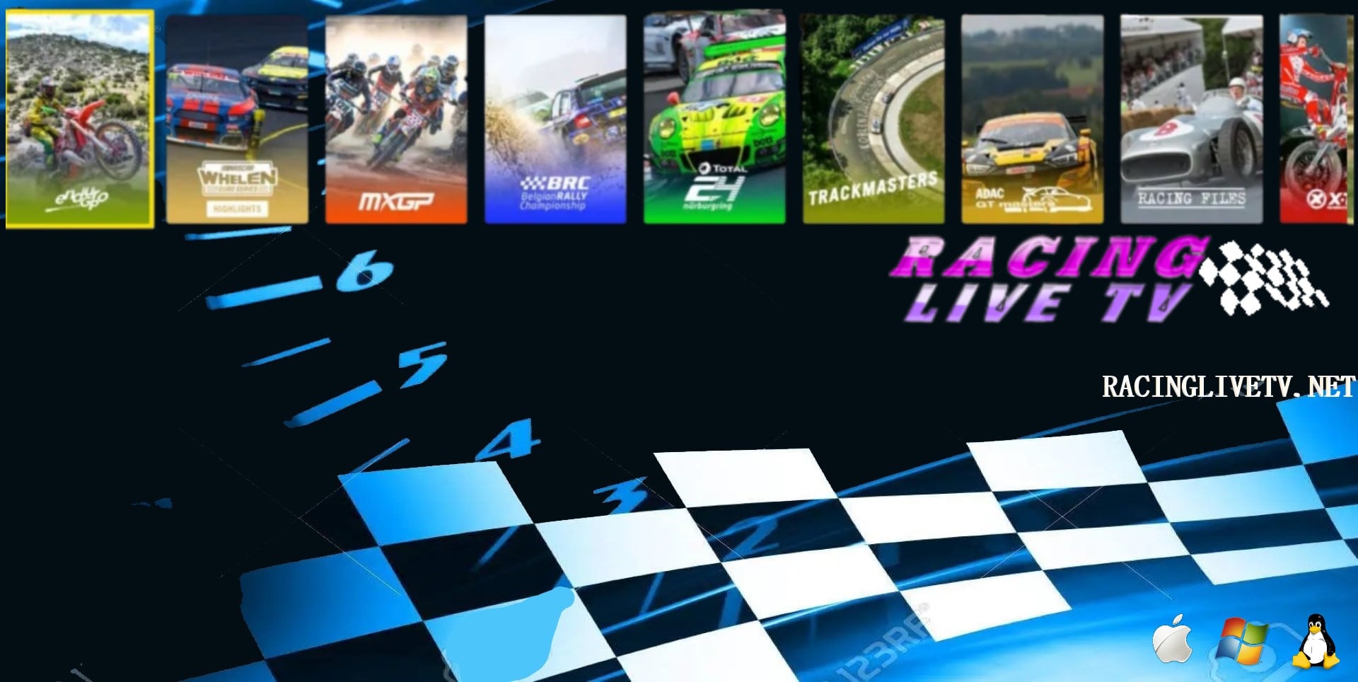 Motorsports Racing Live Stream 2025, Replays & TV Schedule slider